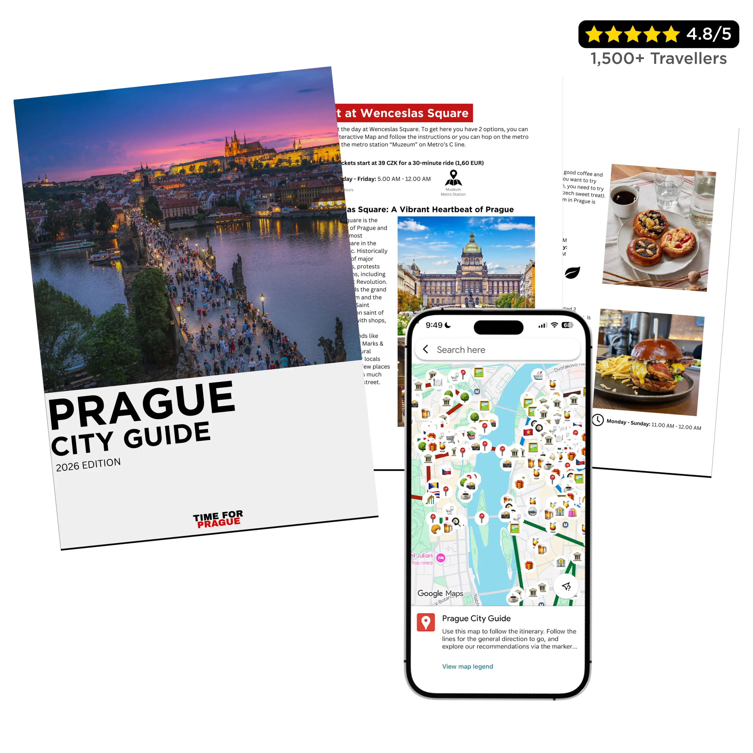 Prague City Guide (Itinerary + Map)