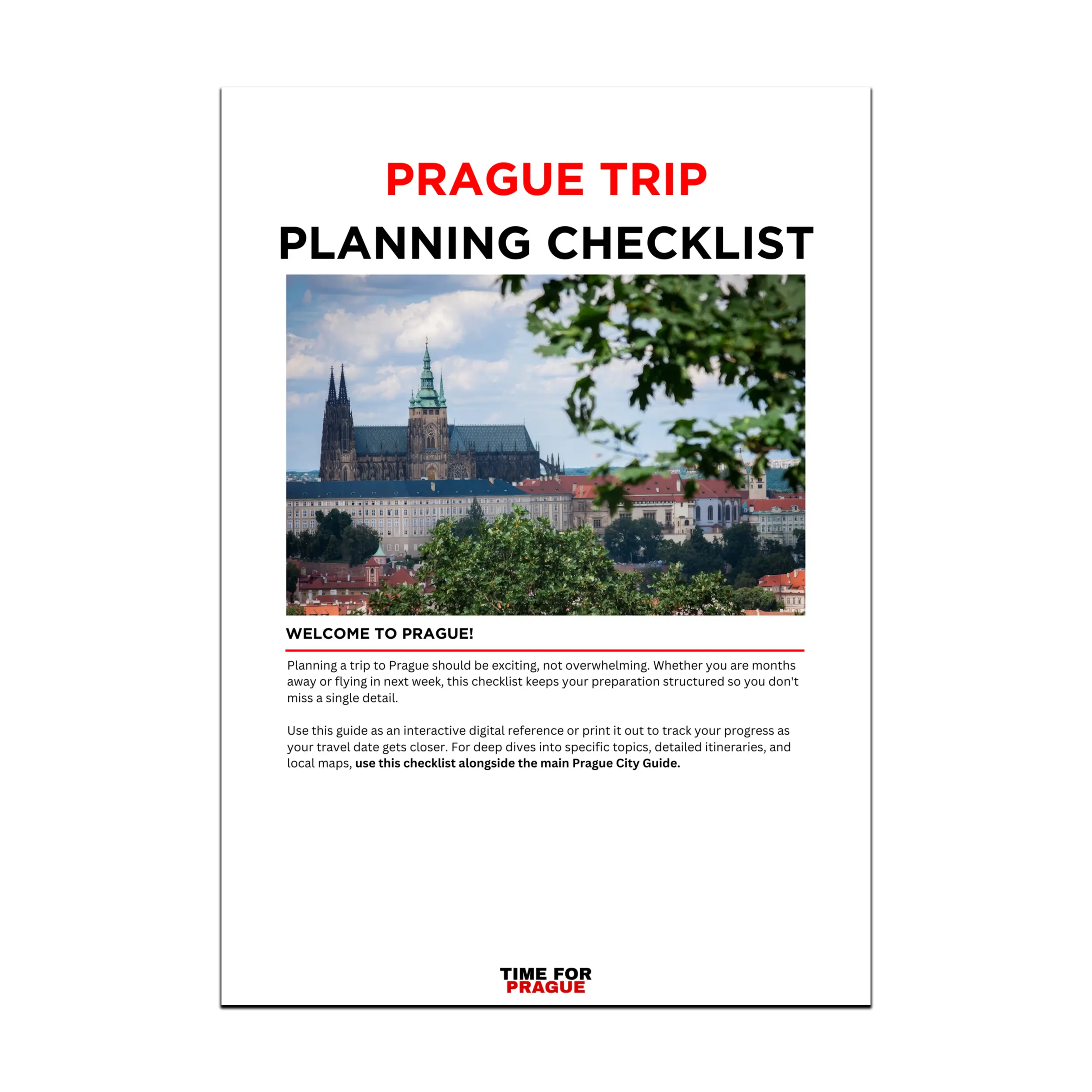 Prague Trip Planning Checklist