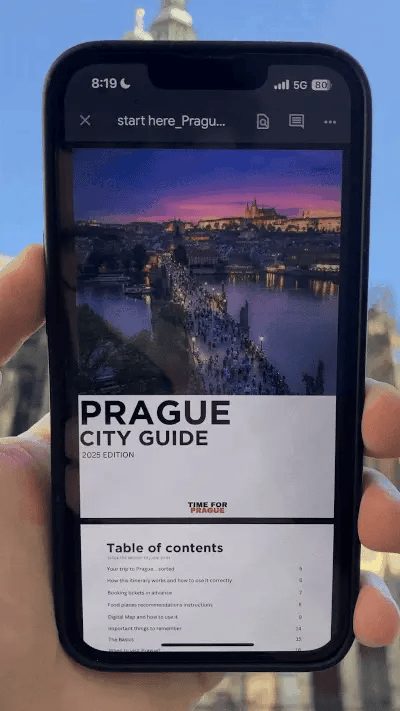 Prague city guide with 3 day itinerary hidden gems restaurants and local tips from licensed Prague tour guides
